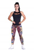 Заказать Nebbia Cutaway Fitness Tank Top (Черный)